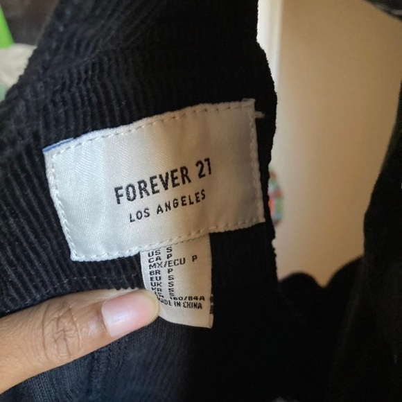 CORDUROY OVERALL DRESS - Picture 4 of 4